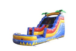 14ft Tropical Wet/Dry Slide