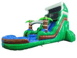 18ft Emerald Tsunami Wet/Dry Slide